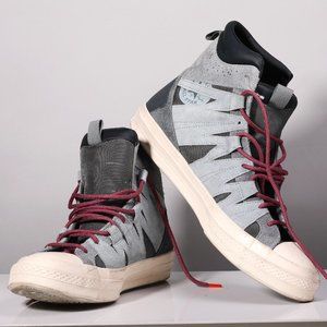 Navy & Purple Chuck 70 Escapism Hi Sneakers